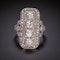 Different Edwardian Diamond Ring at Deco&Vintage Ltd - image 3