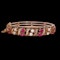 Lovely Victorian Burmese Ruby And Diamond Bangle at Deco&Vintage Ltd - image 2
