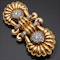 Beautiful Art Deco French Diamond Double-clip Brooch at Deco&Vintage Ltd - image 2