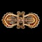 Beautiful Art Deco French Diamond Double-clip Brooch at Deco&Vintage Ltd - image 3