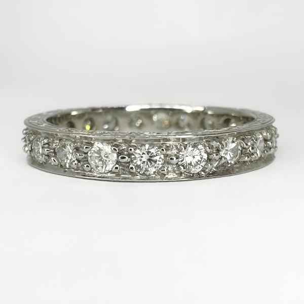 1940’s 2ct Eternity Ring - Saddingtons Jewellery Stand 375 - image 1