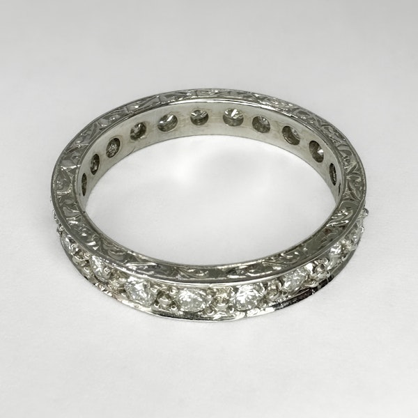 1940’s 2ct Eternity Ring - Saddingtons Jewellery Stand 375 - image 3