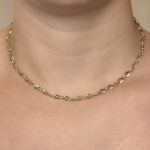 Fancy Link Gold Chain - Saddingtons Jewellery Stand 375