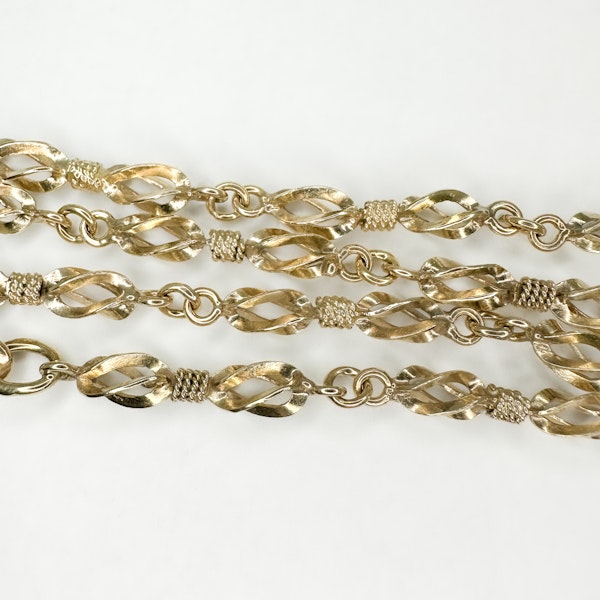 Fancy Link Gold Chain - Saddingtons Jewellery Stand 375 - image 3