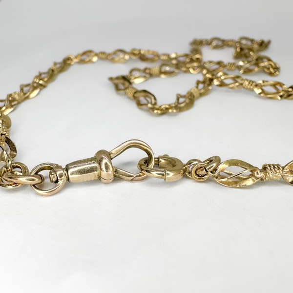 Fancy Link Gold Chain - Saddingtons Jewellery Stand 375 - image 2