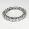 French Platinum Eternity Ring - Saddingtons Jewellery Stand 375 - image 2