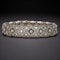Vintage Diamond 18ct White Gold Bracelet at Deco&Vintage Ltd - image 2