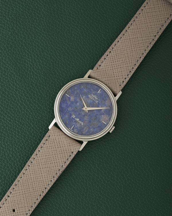 Royce St. Moritz Lapis Lazuli Dial Vintage Wristwatch - image 3