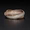 Lovely Cartier Russian Trinity diamond ring at Deco&Vintage Ltd - image 3