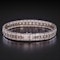 Lovely vintage French diamond 18ct white gold bracelet at Deco&Vintage Ltd - image 3