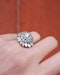 Cartier Vintage diamond platinum ring at Deco&Vintage Ltd - image 6
