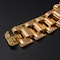 Super chic and heavy French 18ct gold Tank bracelet at Deco&Vintage Ltd - image 5