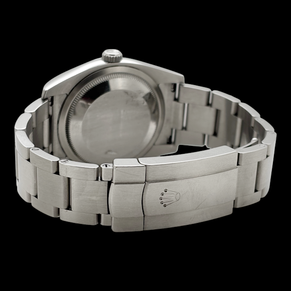 ROLEX OYSTER PERPETUAL 36 FULL SET UK WATCH LAST PRODUCTION 116000 RED GRAPE - image 5