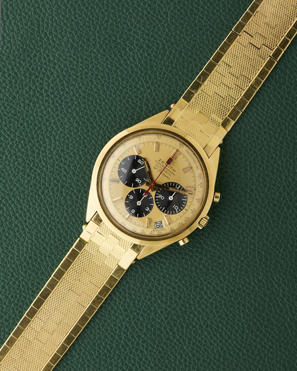 Zenith El Primero Ref.G582 Chronograph 18k Panda Dial - image 3