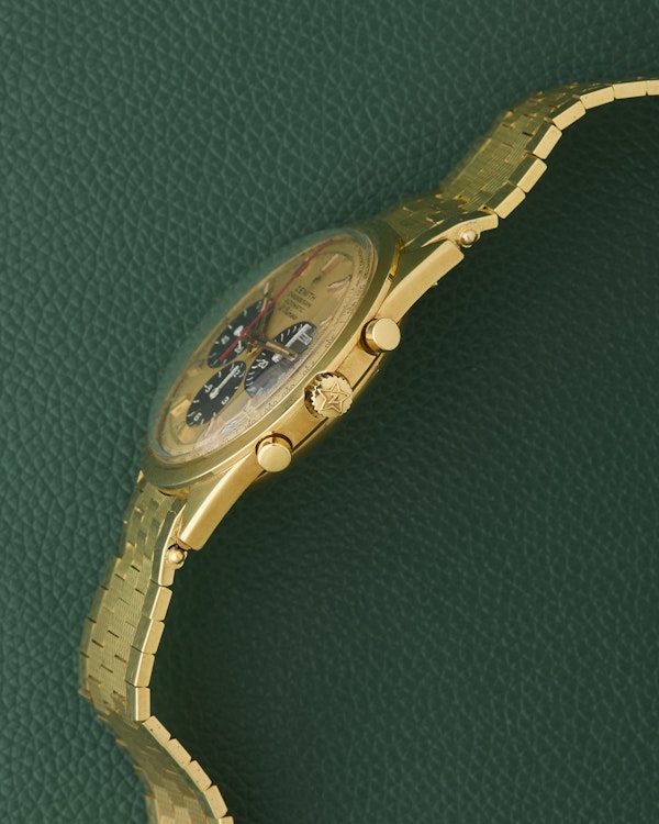 Zenith El Primero Ref.G582 Chronograph 18k Panda Dial - image 4