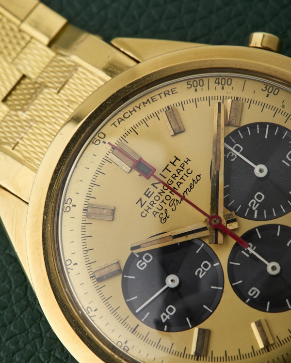 Zenith El Primero Ref.G582 Chronograph 18k Panda Dial - image 6