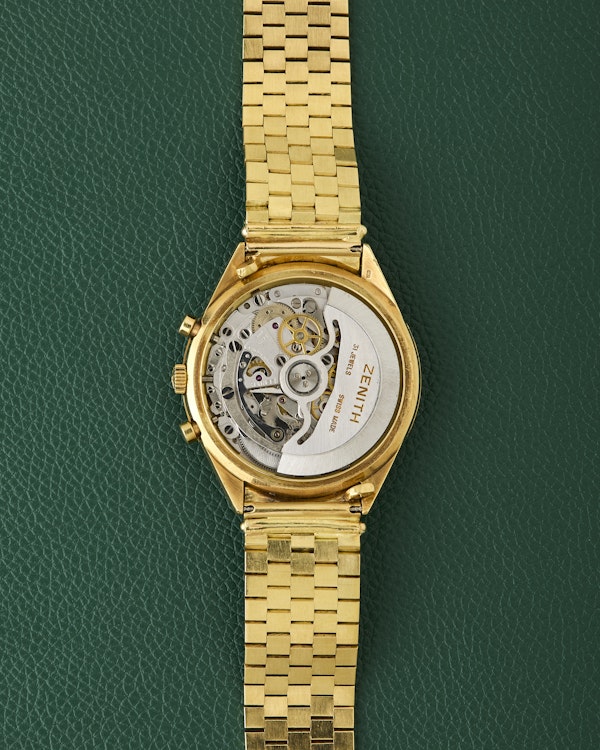 Zenith El Primero Ref.G582 Chronograph 18k Panda Dial - image 10