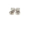 Baguette Diamond Studs 18k white gold - image 3