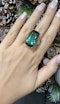 17.55ct. Tourmaline ring 18k gold - image 2