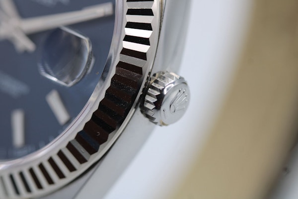 Rolex Datejust 41 126334 Blue Baton 2024 Full Set Unpolished - image 4