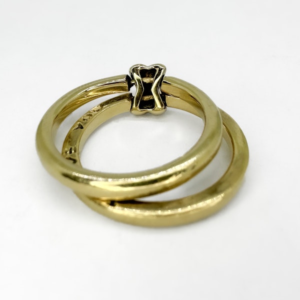 Intertwining Unity & Love Ring - Saddingtons Jewellery Stand 375 - image 3