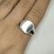 Chunky Silver Signet Ring - Saddingtons Jewellery Stand 375 - image 5