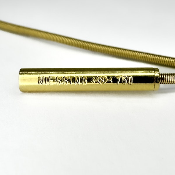 Tom Rucker Satellite Platinum and Aquamarine Brooch/Pendant - Saddingtons Jewellery Stand 375 - image 6