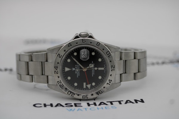 Rolex Explorer 16570 Black Dial (Services x 4 Complete full set 2001) - image 6