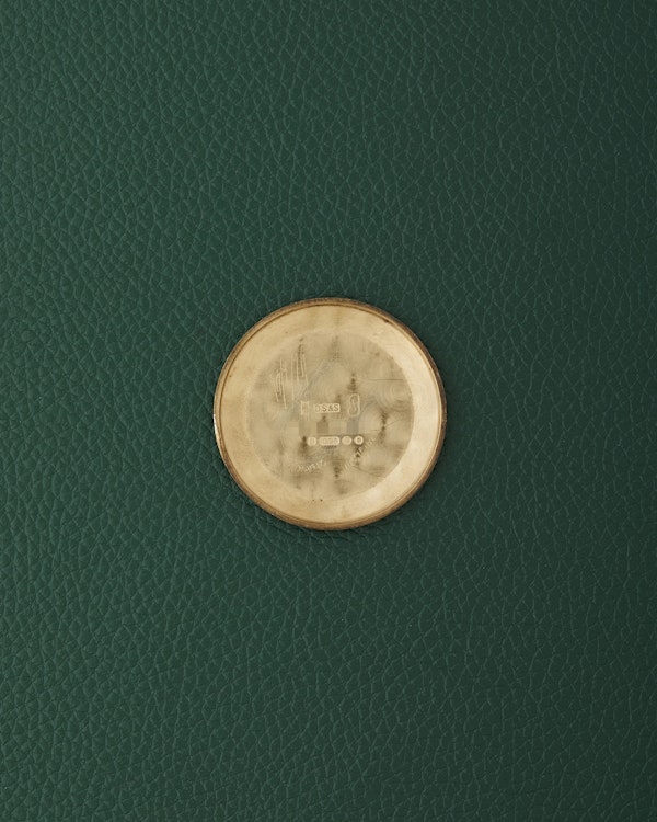 Hamilton 9k Yellow Gold Vintage Dress Watch 9k Bark Bracelet - image 16