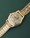 Hamilton 9k Yellow Gold Vintage Dress Watch 9k Bark Bracelet - image 10