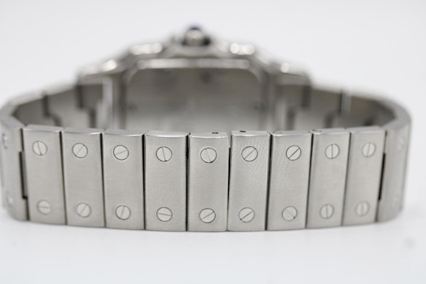 Cartier Santos 1564 Diamond Bezel - image 2