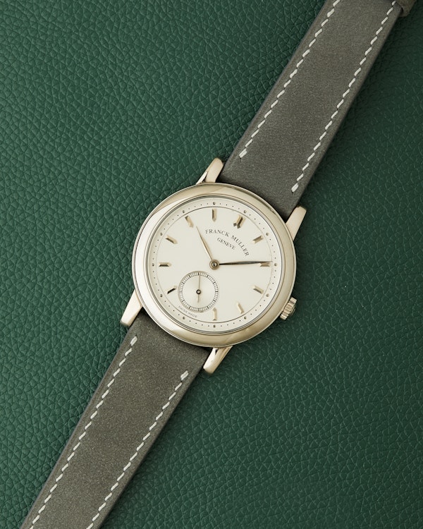 Franck Muller Ref.1900 S6 Geneve 18k White Gold Neo Vintage - image 3