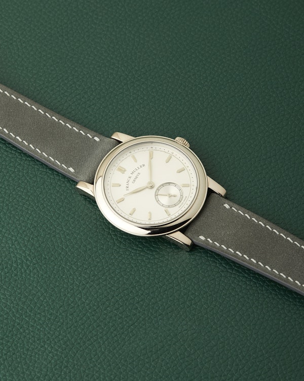 Franck Muller Ref.1900 S6 Geneve 18k White Gold Neo Vintage - image 8
