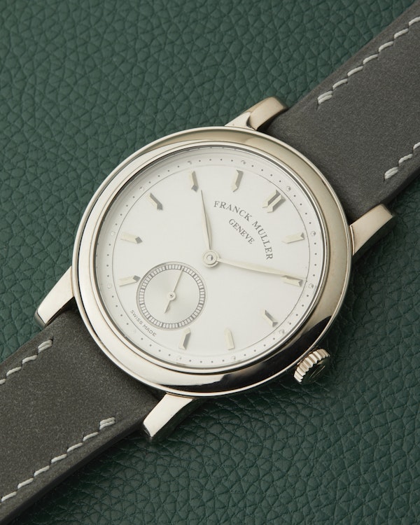 Franck Muller Ref.1900 S6 Geneve 18k White Gold Neo Vintage - image 9