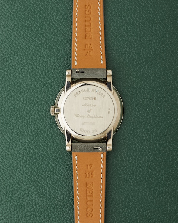 Franck Muller Ref.1900 S6 Geneve 18k White Gold Neo Vintage - image 10