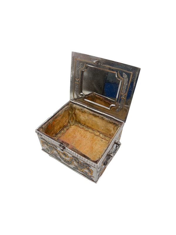 18th century Russian Tula box with mirror. - image 5