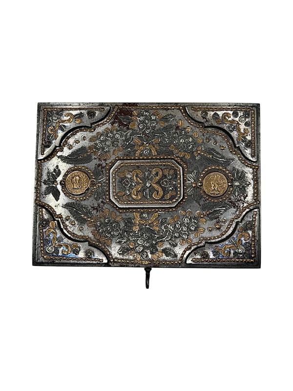 18th century Russian metal Tula box. - image 5