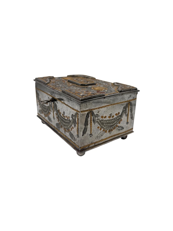 18th century Russian metal Tula box. - image 4