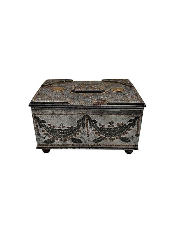 18th century Russian metal Tula box. - image 7