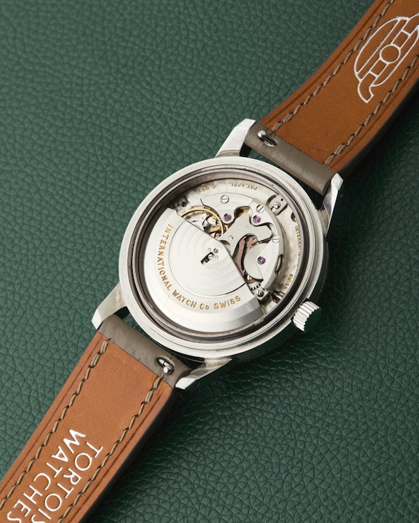 IWC Ref.666A Ingenieur Creamy Eggshell Dial Vintage Steel Watch - image 14