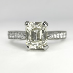 Cushion Cut Diamond Ring 1.1ct - Saddingtons Jewellery Stand 375