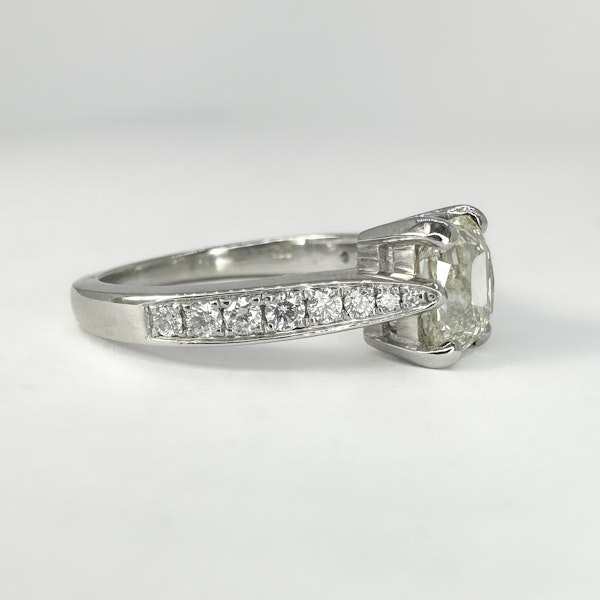 Cushion Cut Diamond Ring 1.1ct - Saddingtons Jewellery Stand 375 - image 3