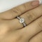 Cushion Cut Diamond Ring 1.1ct - Saddingtons Jewellery Stand 375 - image 2