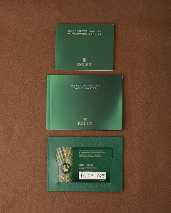 Rolex Ref.126622 Yacht-Master 40 Bright Blue Dial Full Set July 2025 - image 14