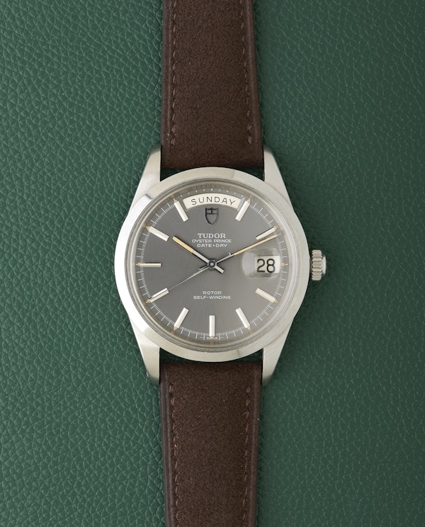 Tudor Ref.7017/0 Oyster Prince Date + Day Slate Grey Dial 1979 - image 1