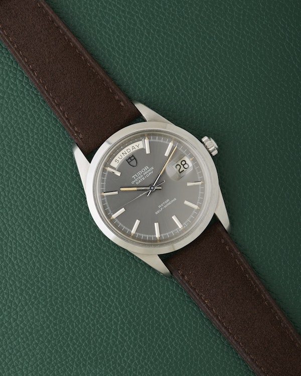 Tudor Ref.7017/0 Oyster Prince Date + Day Slate Grey Dial 1979 - image 2