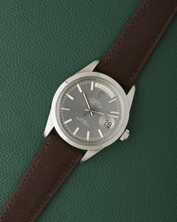 Tudor Ref.7017/0 Oyster Prince Date + Day Slate Grey Dial 1979 - image 3