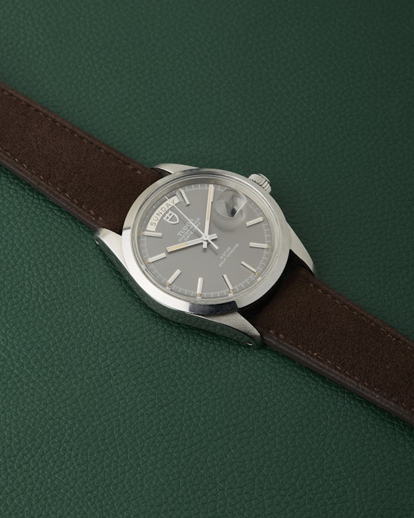 Tudor Ref.7017/0 Oyster Prince Date + Day Slate Grey Dial 1979 - image 7