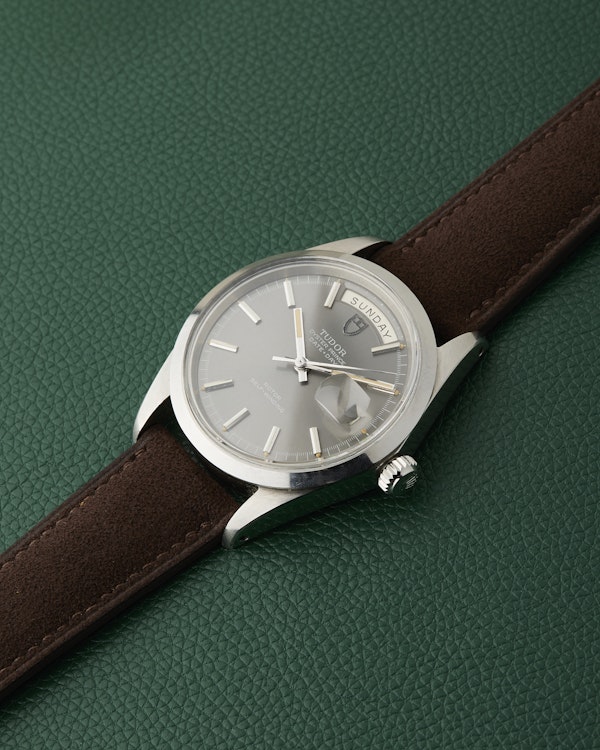Tudor Ref.7017/0 Oyster Prince Date + Day Slate Grey Dial 1979 - image 8