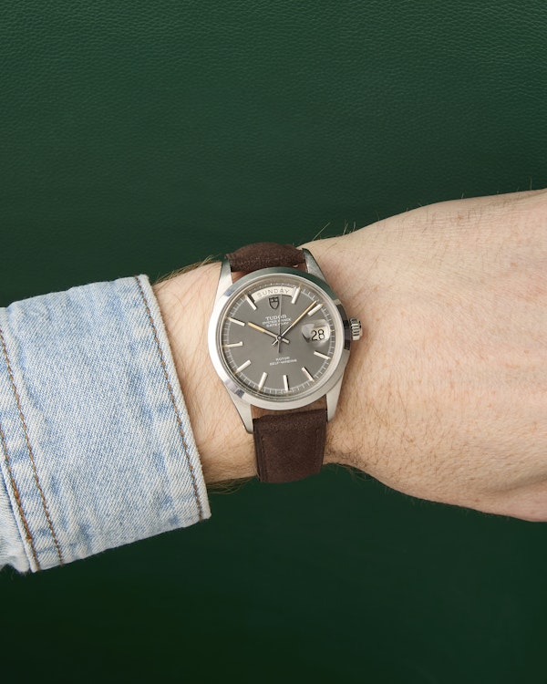 Tudor Ref.7017/0 Oyster Prince Date + Day Slate Grey Dial 1979 - image 16